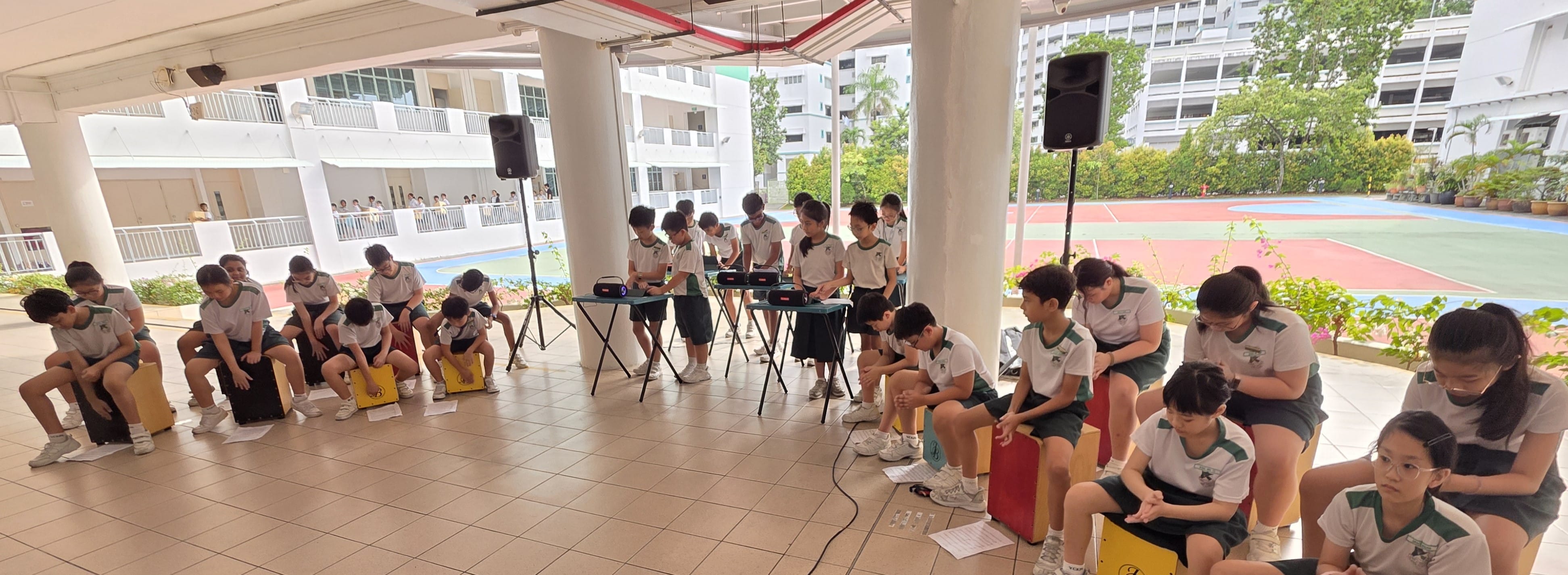 Recess Busking